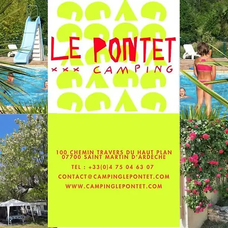 Campingplads Le Pontet Saint-Martin-dʼArdèche